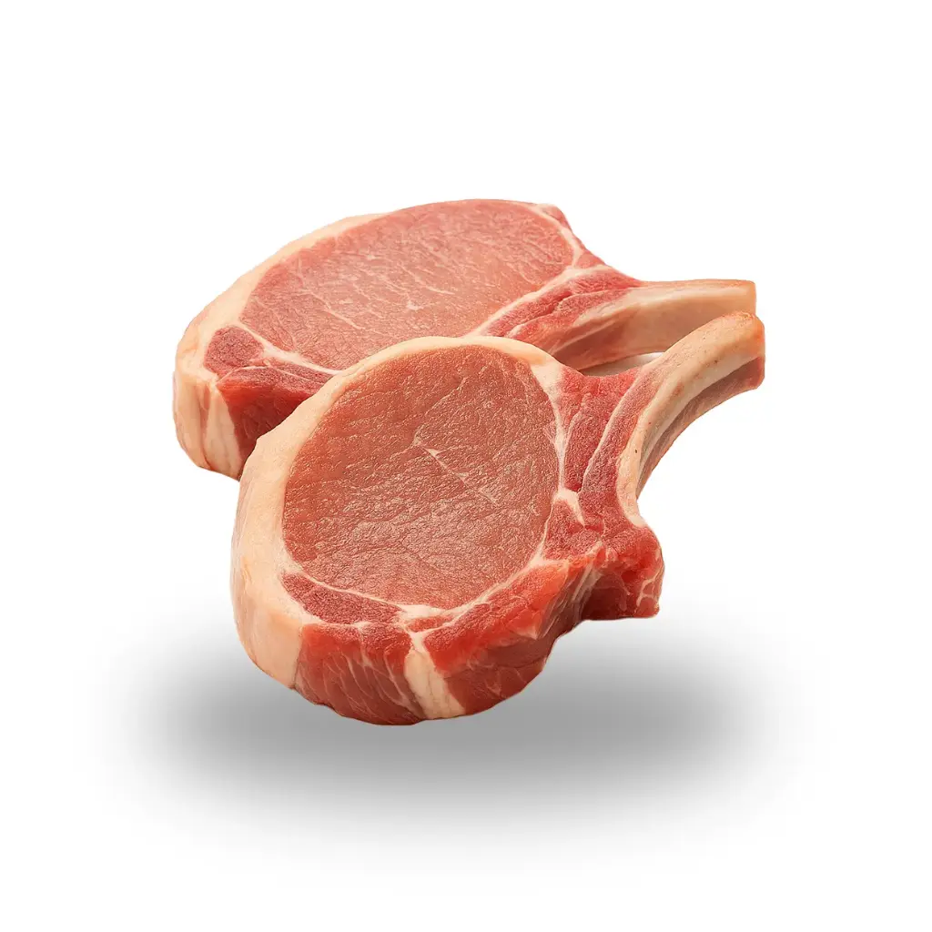 Chuleta de cerdo (con hueso)